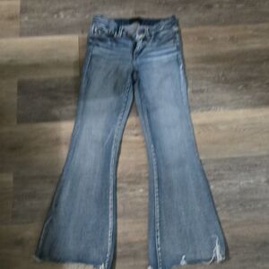 Buckle BlackWomen's Blue Flared Jeans Fit No 53